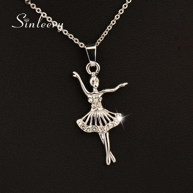 Ballet Dancing Necklace